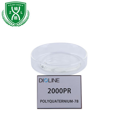 Cationic Shampoo Polyquaternium 78 Transparent Liquid Hair Perm Raw Material